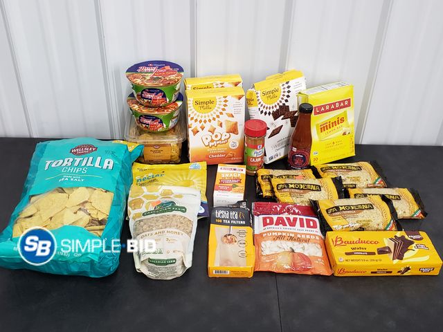 Lot 58-67754 - FOOD LOT! Lot of Various Foods - unopened - expired