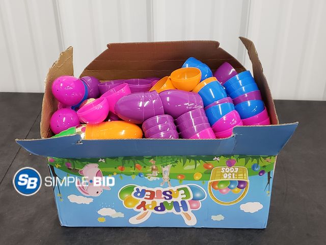 Lot 58-67759 - Happy Easter! Lot of 150 Easter Eggs - open box - in good condition