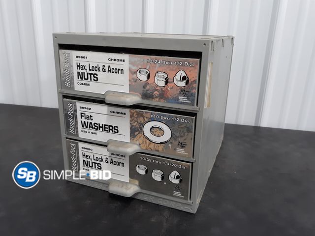 Lot 58-33806 - Plastic Storage Organizer Drawers