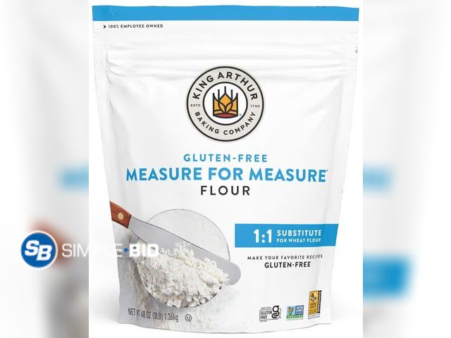 Lot 58-66176 - King Arthur Measure for Measure Gluten-Free Flour: All-Purpose 1:1 Substitute for Wheat Flour, Non-G...