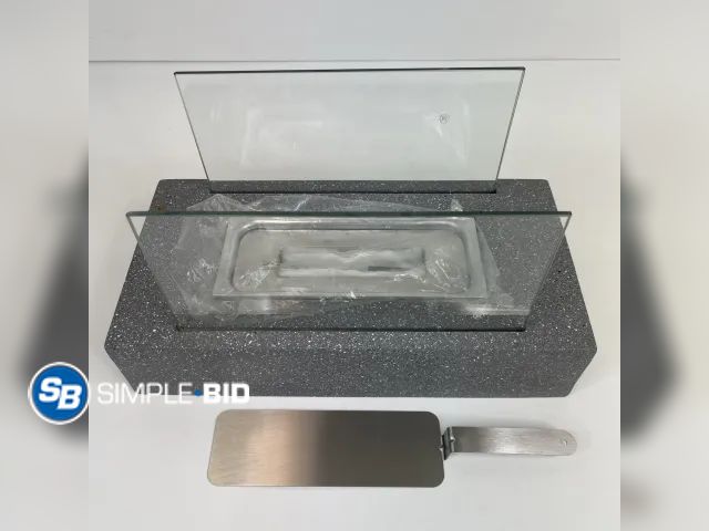 Lot 58-30357 - New COOLBEBE Tabletop Fire Pit Safer Smores Maker Indoor/Outdoor with Windshields