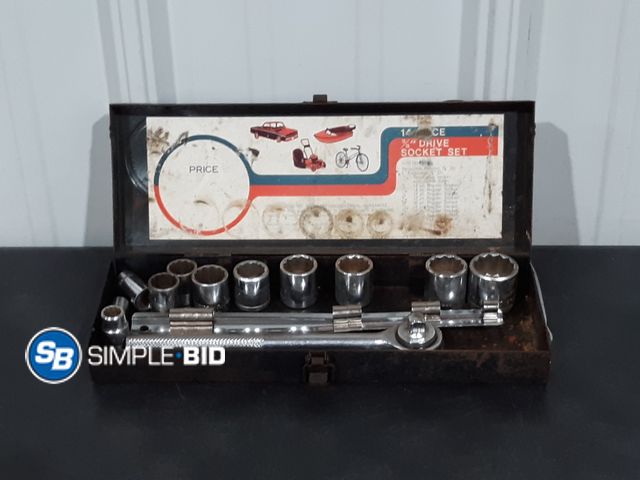 Lot 58-34777 - Set of (13) Socket Set - 3/8" Drive