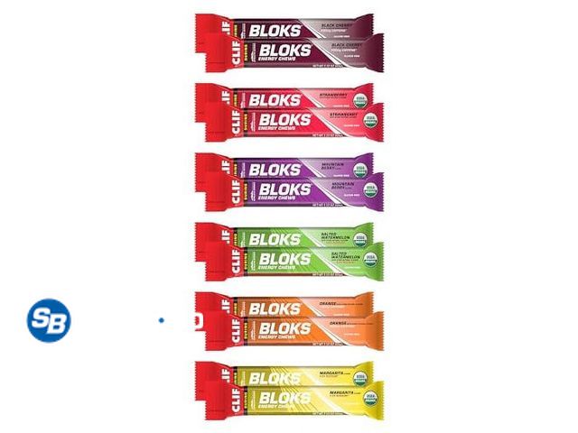 Lot 58-70263 - CLIF BLOKS - Energy Chews - Variety Pack - Non-GMO - Plant Based - Fast Fuel for Cycling and Running...