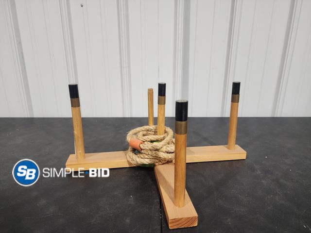 Lot 58-27449 - Hearth and Hand with Magnolia Ring toss game