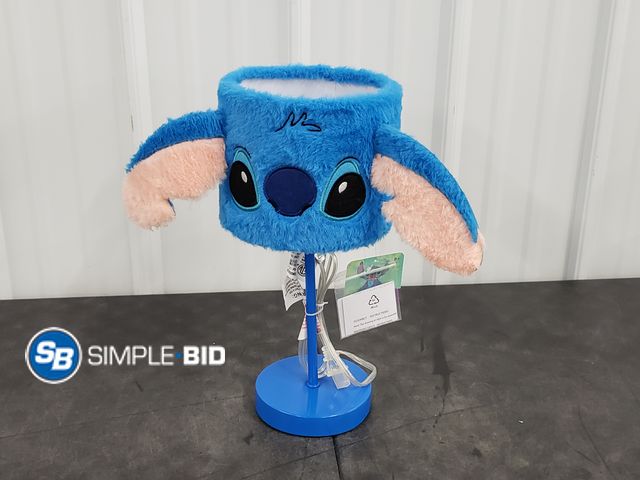 Lot 58-59508 - New Disney STITCH Plush lamp