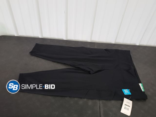 Lot 58-64520 - Marika Tummy Control Black Leggings with Side Pockets - Size 2XL - NWT