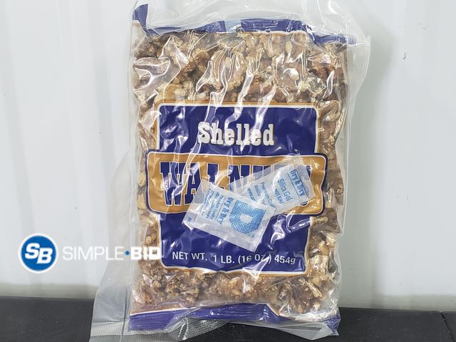 Lot 58-68551 - Shelled Walnuts - Vacuum Sealed