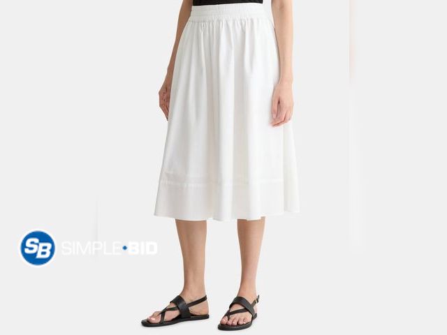 Lot 58-71194 - New Time and Tru Women's Tiered Pull-On Skirt, Size XXXL