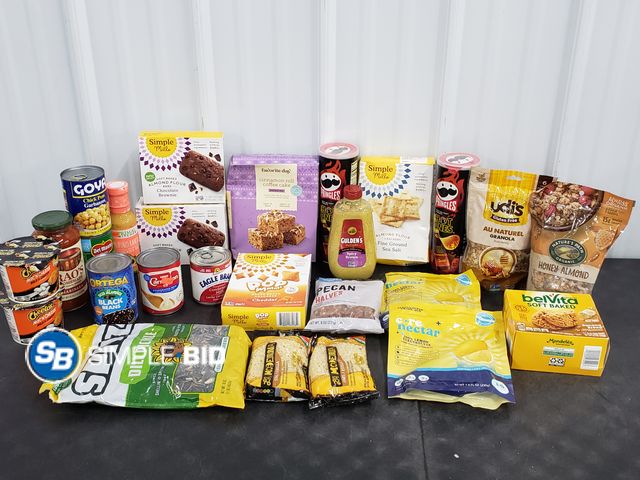Lot 58-67890 - FOOD LOT! Lot of Various Foods - unopened - expired