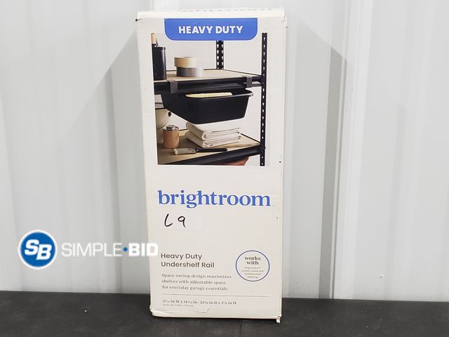 Lot 58-30146 - Brightroom Heay Duty Undershelf Rail