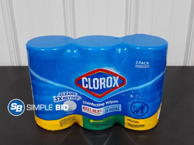 Lot 58-26235 - CLOROX! Disinfecting Wipes - 3 pack - unopened