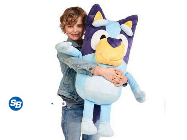 Lot 58-60484 - New Bluey My Size Bluey 36" Tall Super Soft Plush Toy for Ages 3+