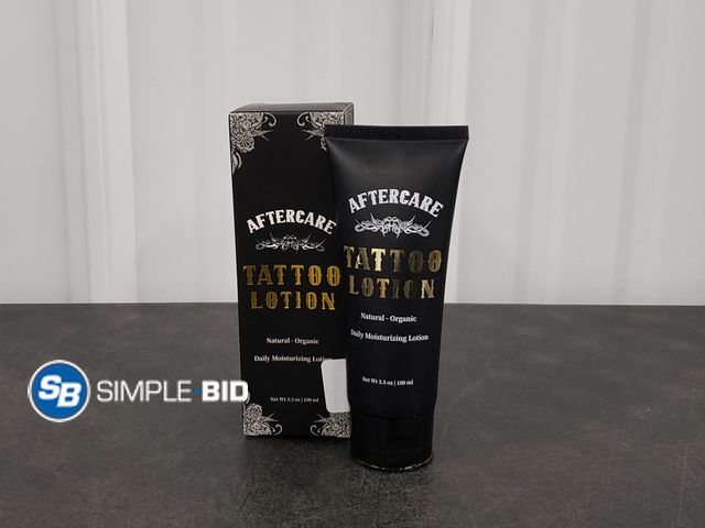 Lot 58-38983 - New Aftercare Tattoo Lotion 3.5 oz