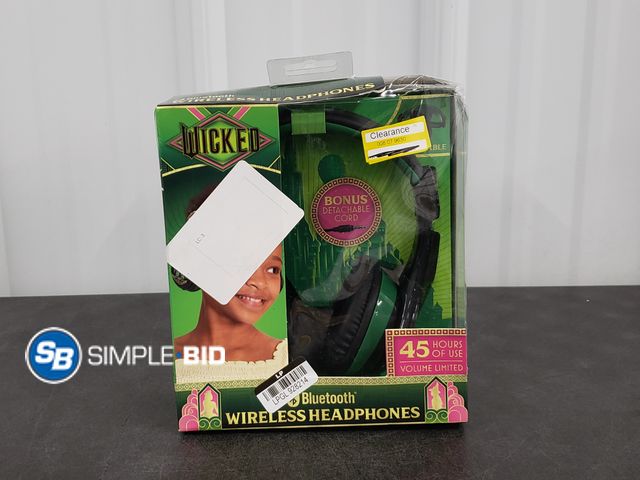 Lot 58-30193 - Wicked Wireless Bluetooth Headphones