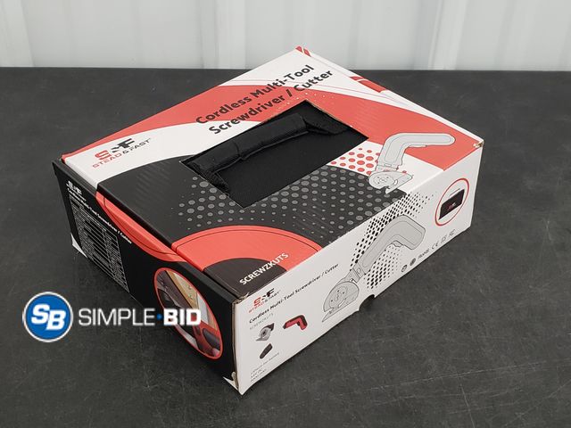 Lot 58-41539 - Stead &amp; Fast Cordless Multi Tool - Screwdriver/ Cutter