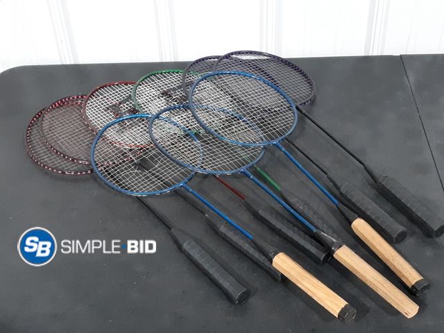 Lot 58-25780 - Lot of (9) Bad Mitten Rackets