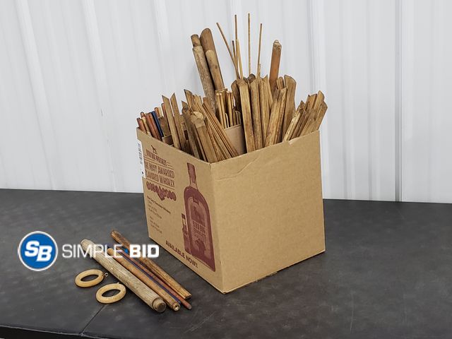 Lot 58-84567 - Box of Craft wood/ Fires wood