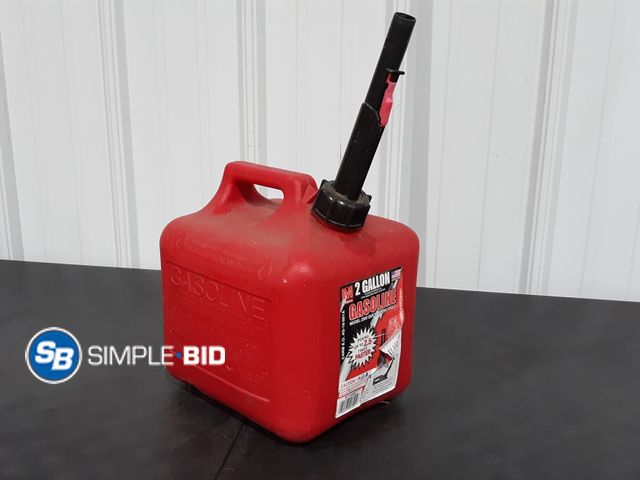 Lot 58-28877 - Plastic Gas Can