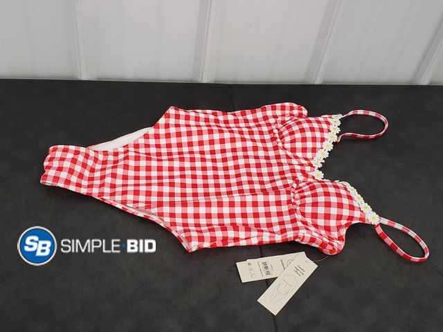 Lot 58-70569 - No Boundaries One Piece Bathing Suit - Size XS 0-2 - Underwire - Very Cute! - NWT