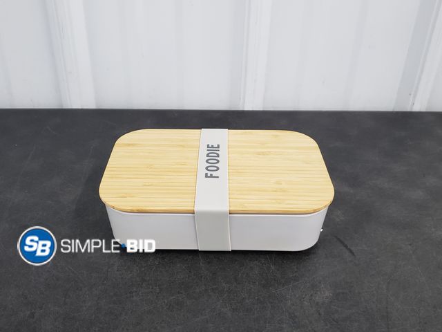Lot 58-70758 - Foodie Bamboo Lunch Box - Appears Unused