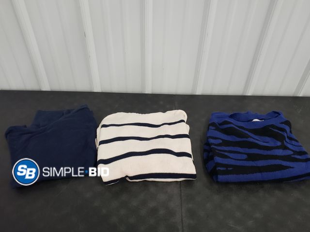 Lot 58-77593 - Lot of (3) Women's Sweaters Size XL