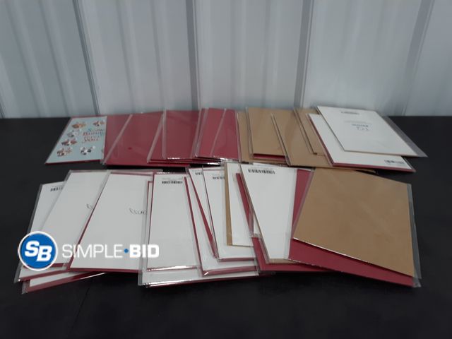 Lot 58-73458 - Lot of New Greeting Cards, From Birthday, Father's Day, everyday, Granddaughter, and much more - var...