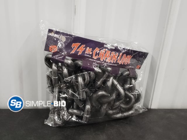 Lot 58-84101 - 74" Chain Link Decor
