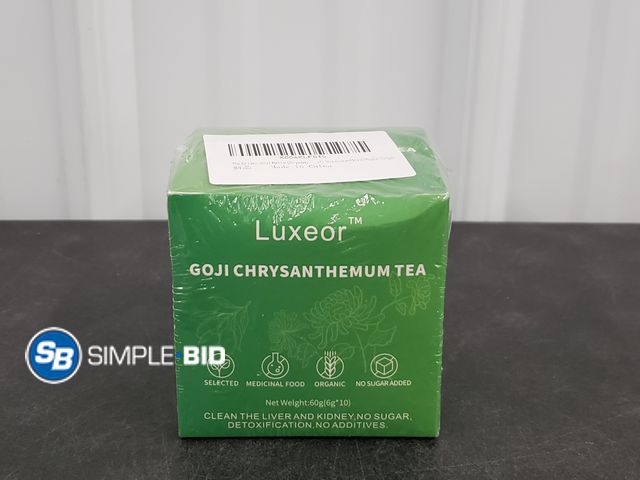 Lot 58-39683 - Luxeor Goji Chrysanthemum Tea