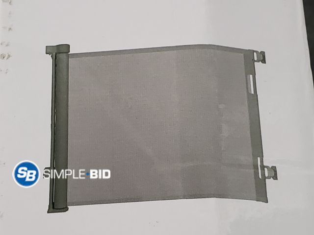 Lot 58-56207 - Retractable Mesh Safety Gate Gray 118"/300cm