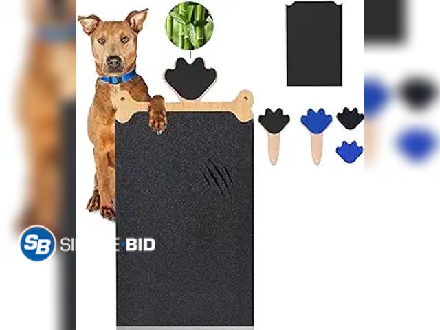 Lot 58-33414 - Lot of (2) New Martu's Dog Scratch Board Large Scratching Pad Multi-Functional Trimming Tool Alterna...