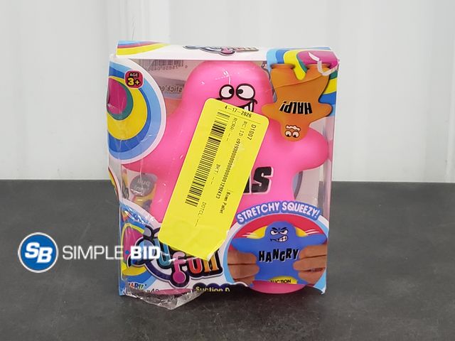 Lot 58-64635 - New JARU YAAAS Suction Dude- Stretchy , Squeezy !