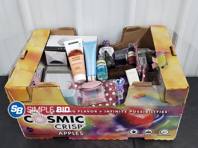 Lot 58-58075 - BOX full  of Health and Beauty items - variety of items - unused