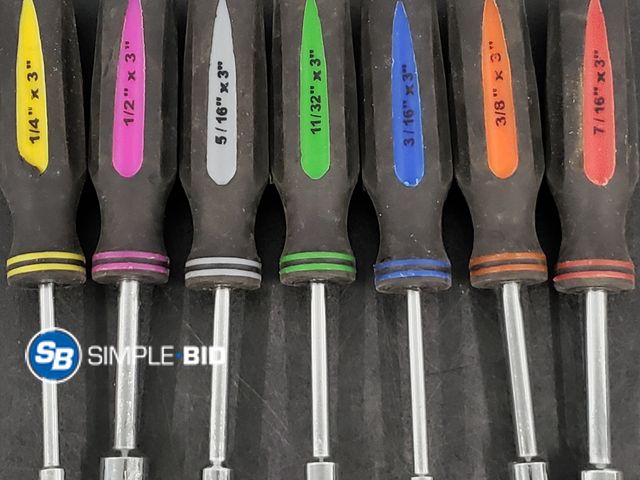 Lot 58-68000 - Lot of (7) Nut Drivers