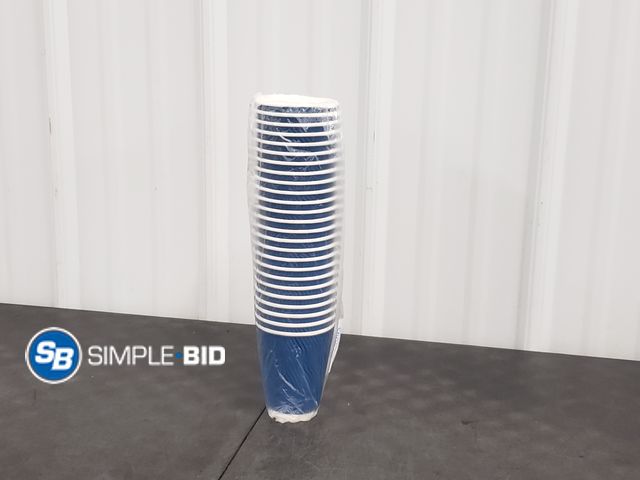 Lot 58-75093 - Lot of (25) Insulated Coffee Paper Cups