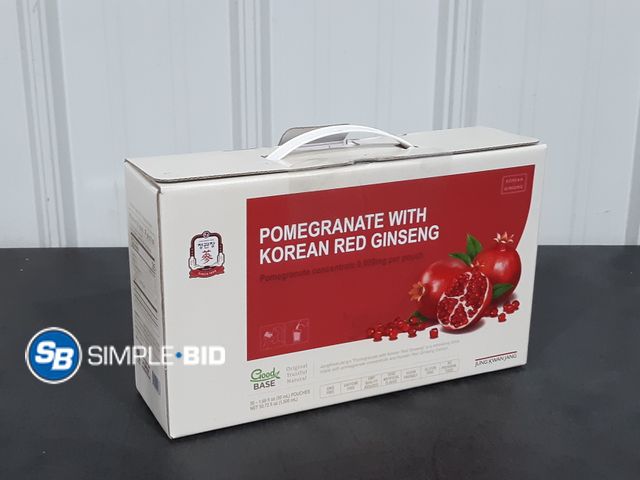 Lot 58-31045 - Pomegranate with Korean Red Ginseng - unopened