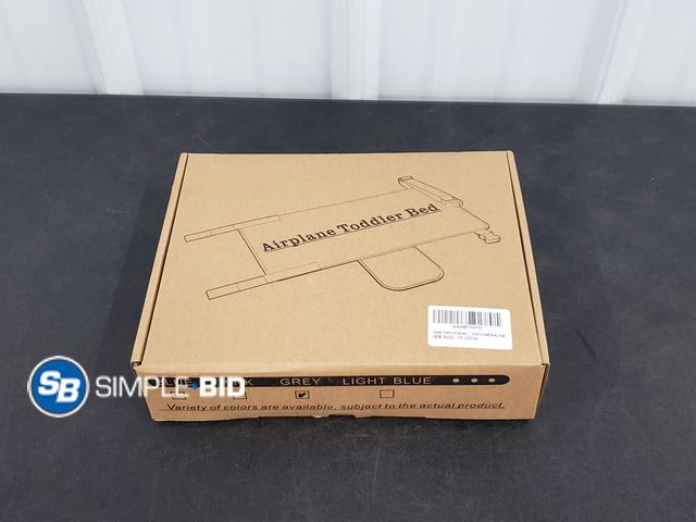 Lot 58-52172 - Airplane Toddler bed - Grey