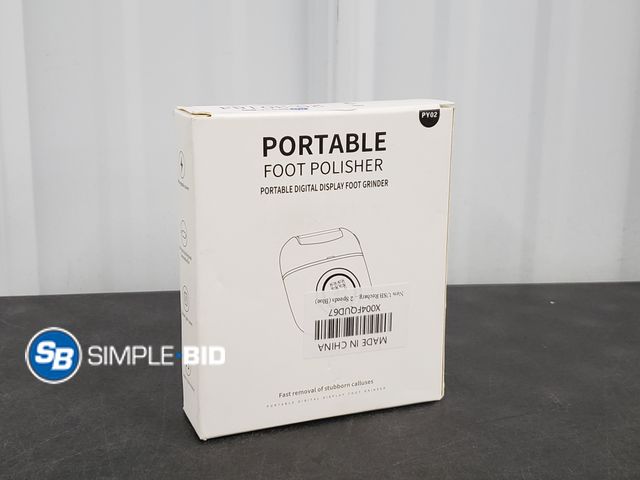 Lot 58-30184 - Portable Foot Polisher