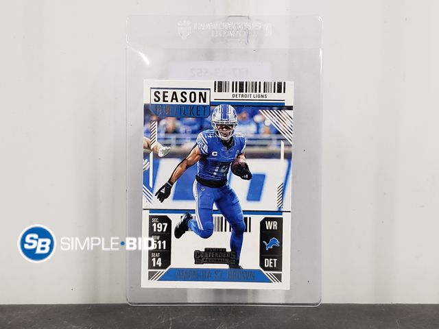 Lot 58-50246 - Amon Ra St Brown - Detroit Lions Football Card - Panini 2024