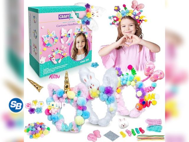 Lot 58-23859 - Craft Spot! Make your Own Cartoon headbands - 3 Pack - unopened