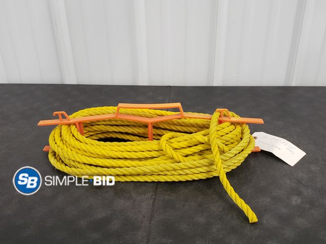 Lot 58-30093 - Nylon Rope 1/2" diameter 52ft Long