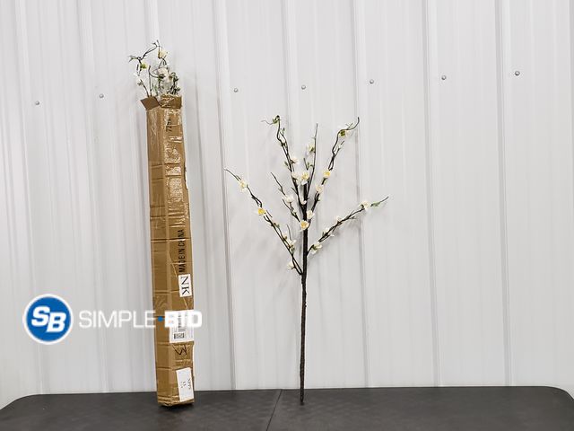 Lot 58-80462 - Lot of (3) Pieces of Spring Floral Decor