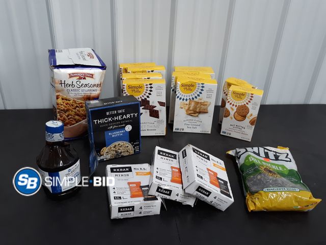 Lot 58-80917 - FOOD LOT! Lot of Various Foods - unopened - expired