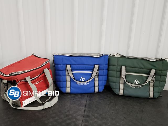 Lot 58-77683 - Lot of (3) Portable Bag Coolers