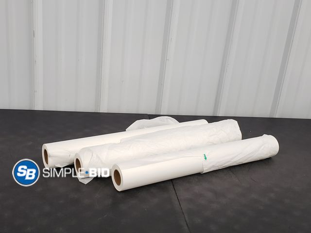 Lot 58-75131 - Lot of (3) Rolls of Exam Table Paper - Could be used for Tissue Paper, Packing Paper, you name it!