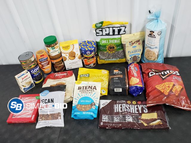 Lot 58-67897 - FOOD LOT! Lot of Various Foods - unopened - expired
