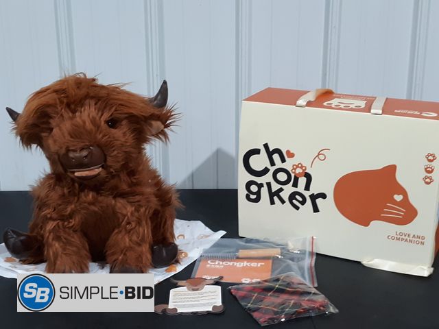 Lot 58-20869 - Highland Cattle Cow Stuffed Animal - Appears Unused