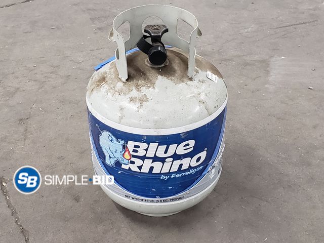 Lot 58-36622 - Blue Rhino Propane Tank - FULL!