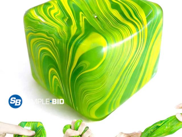 Lot 58-78115 - New 2.2 Inch Slow Rise Fidget Toys,Squishies Cube Shape, Sensory Toy for Kids, Stress Relief Squeeze...