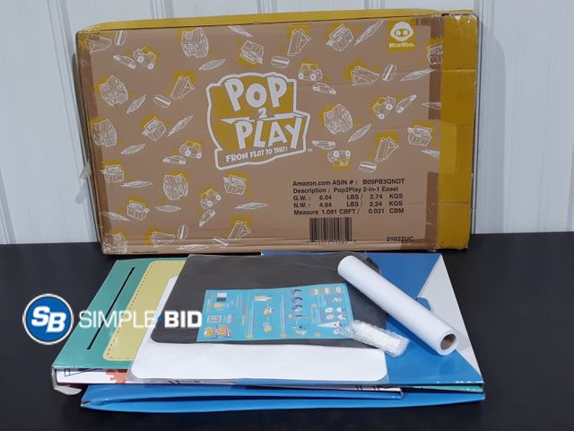 Lot 58-26758 - Pop2Play 2-in-1 Easel - Appears Unused