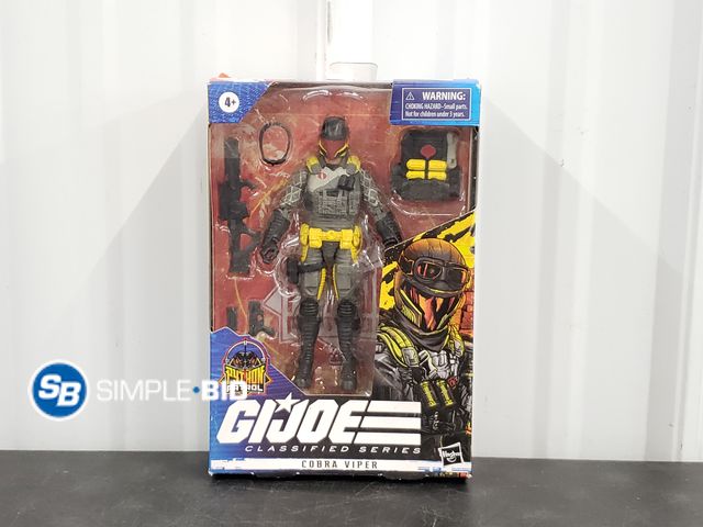 Lot 58-74215 - Gi Joe Classified Series - Cobra Viper
